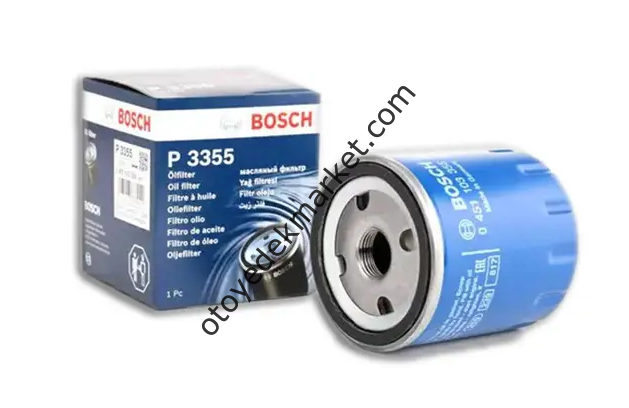 Citroen C-Elysee (2013-2019) 1.2 Benzinli Yağ Filtresi (Bosch)