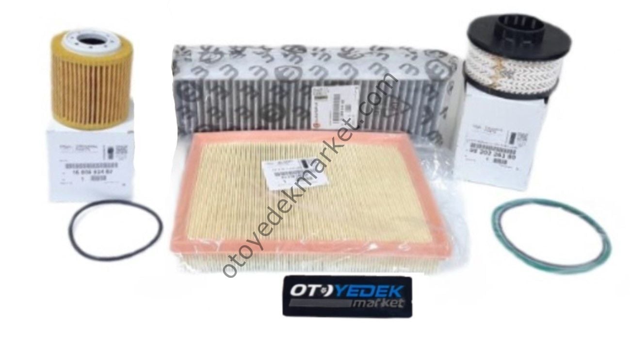 Citroen C5 Aircross (2019-2024) 1.5 BlueHdi Filtre Bakım Seti (Orijinal)