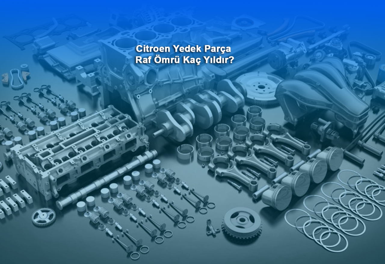 Citroen Yedek Parça Raf Ömrü Kaç Yıldır