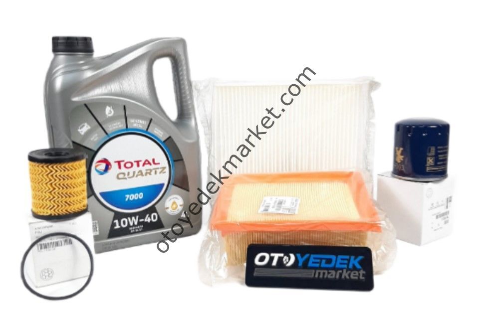 CİTROEN BERLİNGO 2,0 HDİ FİLTRE BAKIM SETİ +10W40 (ORİJİNAL)