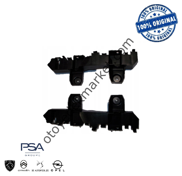 Citroen C3 Aircross (2017-2023) Arka Tampon Bağlantı Braket Ayakları (Orijinal)