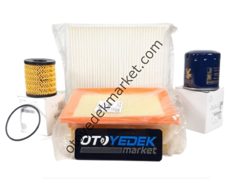 Citroen Berlingo 1,9 (2000-2008) Filtre Bakım Seti Yağsız (Orijinal)