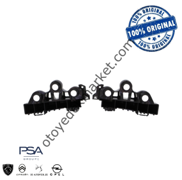Citroen C3 Aircross (2017-2024) Arka Tampon Bağlantı Braket Ayakları (Orijinal)