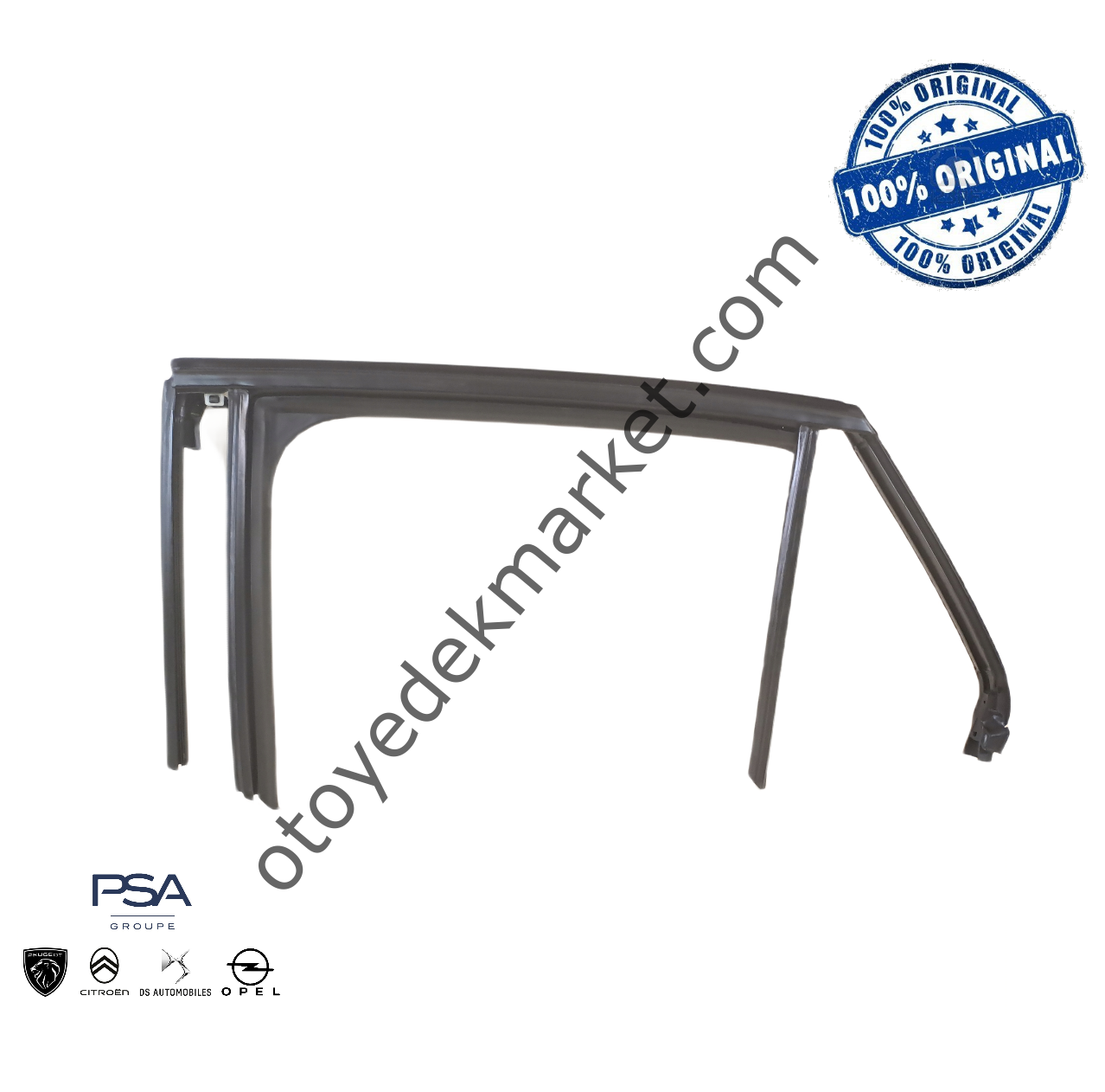 Peugeot 208 (2020-2023) Sol Arka Kapı Camı Çerçeve Oluk Lastik Fitili (Orjinal)