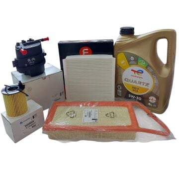 Citroen Nemo 1.4 Hdi Bakım Seti  Ve 5w30 Motor Yağ (Orijinal)