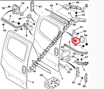 PEUGEOT 306 KRANK KASNAK KAMASI