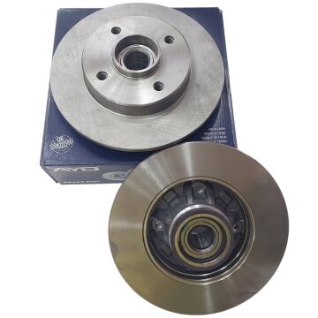 Citroen C4 (2012-2016) Arka Fren Disk Takımı Poryalı Rulmanlı  (Ayd)