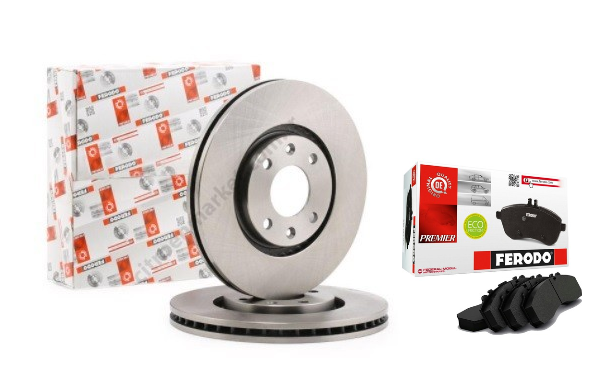 Citroen C4 (2004-2011) Ön Fren Balata Ve Disk Seti (Ferodo)