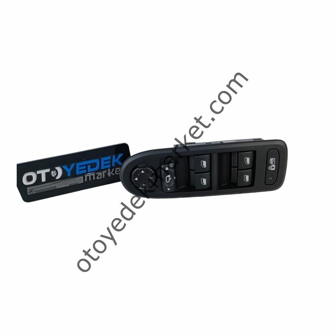 Peugeot 308 (2008-2013) Sol Ön Cam Açma Kumanda Düğmesi (OEP)