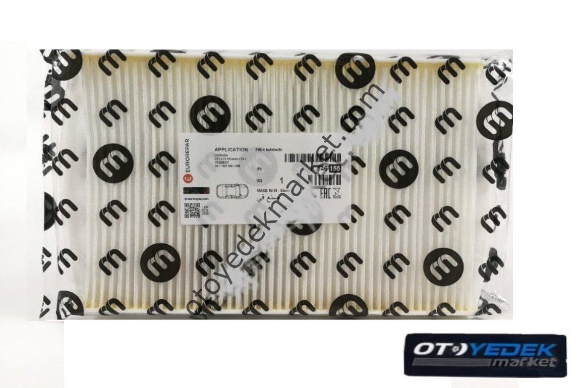 PEUGEOT 307 (2001-2008) 1,4-1,6 HDI POLEN FİLTRESİ (ORJİNAL EUROREPAR)