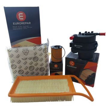Peugeot Bipper (2008-2013) 1,4 Hdi Filtre Bakım Seti (Eurorepar)