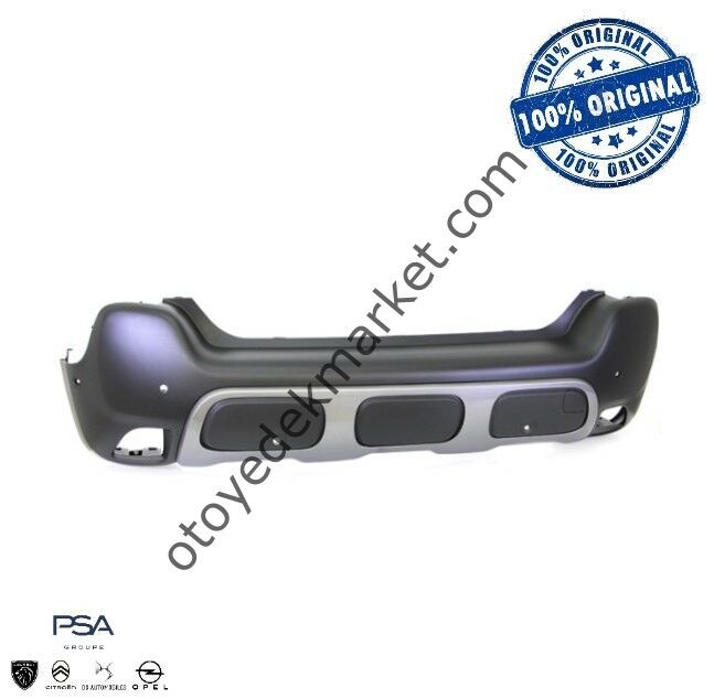 Citroen C3 Aircross (2017-2021) Arka Tampon (Orijinal)