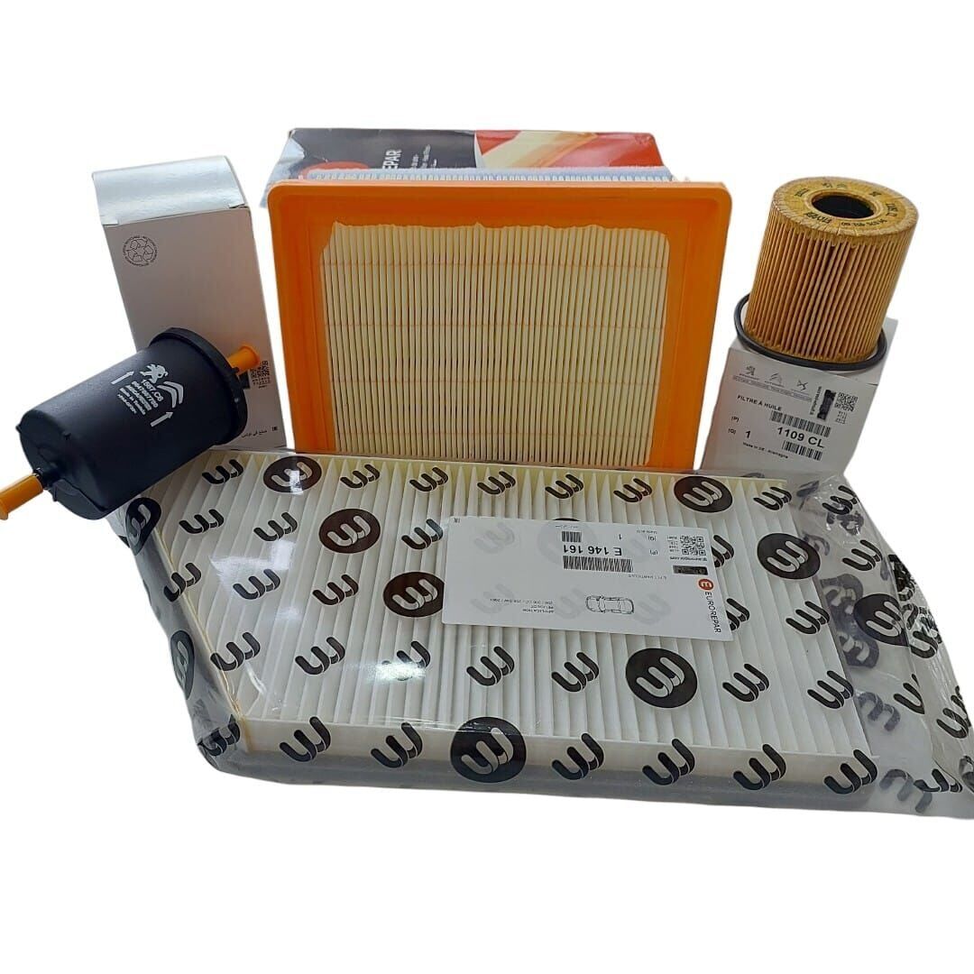 PEUGEOT 206 (1998-2005) 1.6 BENZİNLİ FİLTRE SETİ (ORİJİNAL)