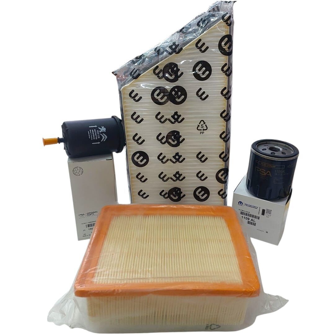 PEUGEOT 206 (1998-2005) 1.6 BENZİNLİ FİLTRE SETİ (ORJİNAL)