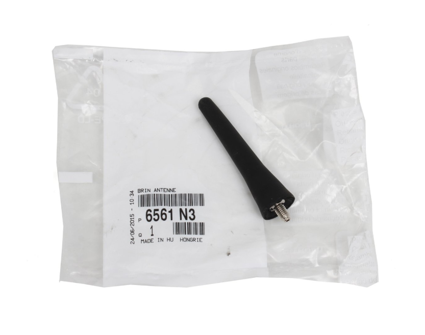 Peugeot 207 (2006-2012) Spor Tip Kısa Radyo Anteni (Orijinal)
