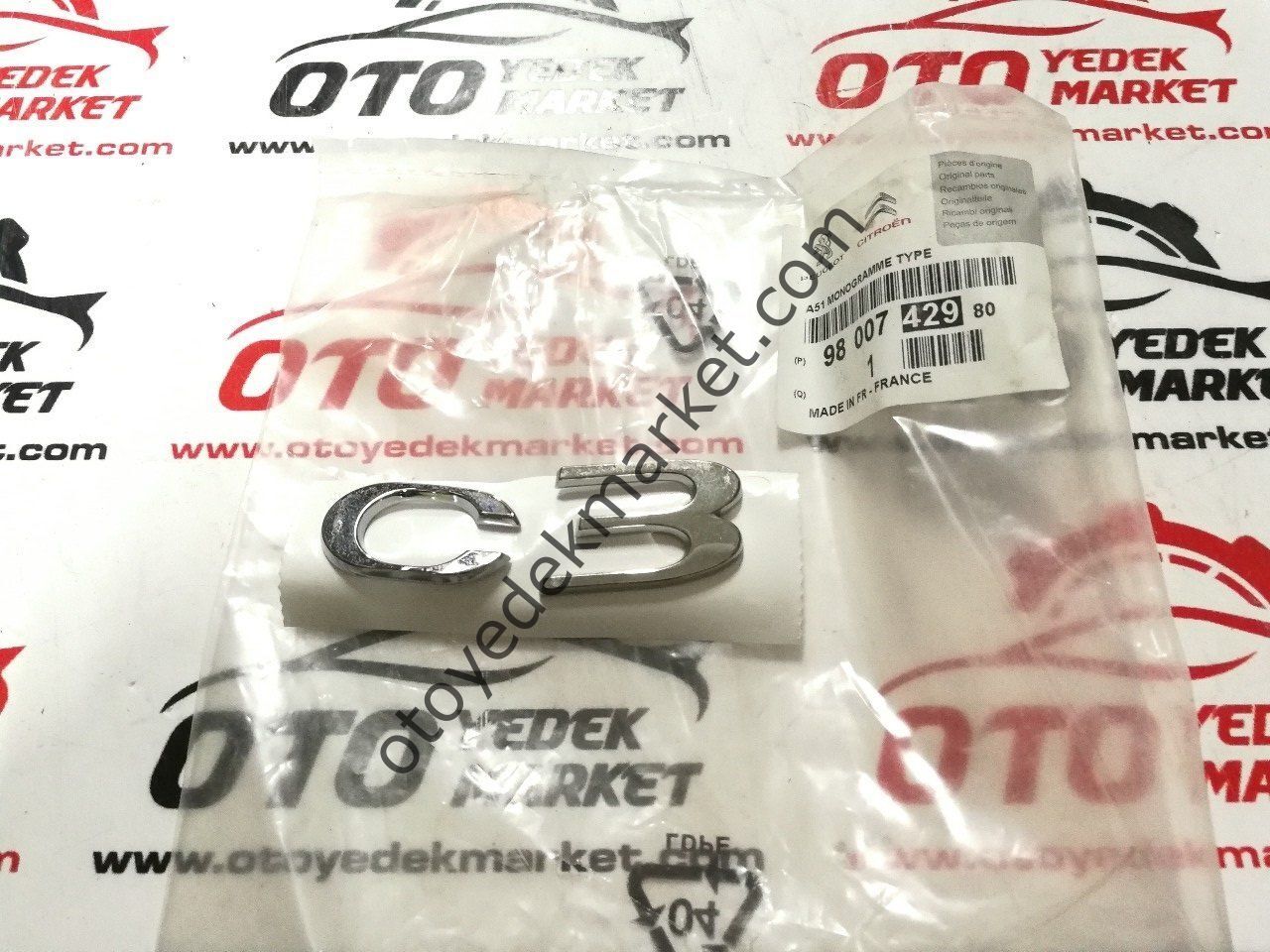 CİTROEN C3 III (2010-2018) C3 YAZISI
