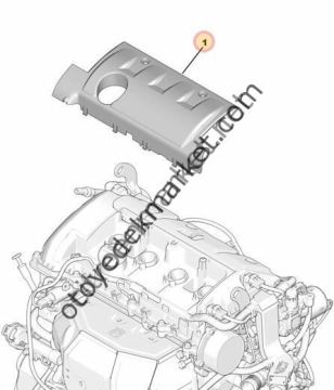 Peugeot 308 (2008-2013) 1.6 VTI Motor Üst Kapağı (Orijinal)