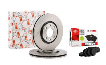 Citroen C3 (2005-2009) Ön Fren Balata Ve Disk Seti (Ferodo)