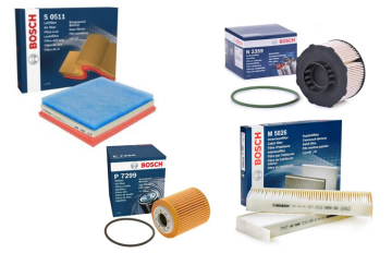 Peugeot 2008 (2017-2024) 1.5 Blue Hdi Filtre Bakım Seti (Bosch)
