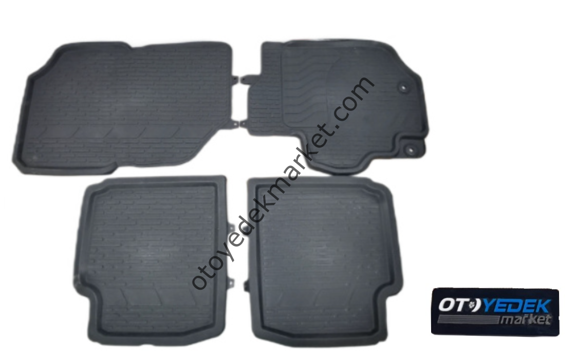 Citroen C-Elysee Havuzlu Paspas Takımı Ön Arka (Orijinal)