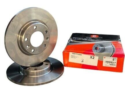 Peugeot 308 (2014-2022) Arka Fren Disk Takımı 268mm (Orijinal Eurorepar)