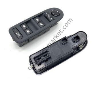 PEUGEOT 308 (2008-2014) SOL ÖN CAM AÇMA DÜĞMESİ DÖRTLÜ (ORJINAL)