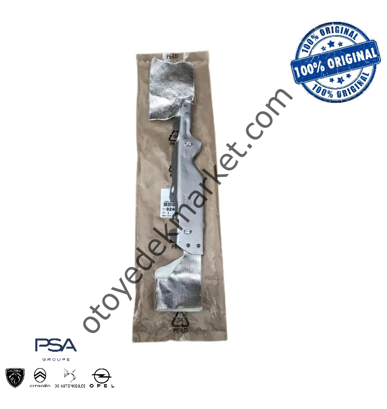 Peugeot 207 (2010-2015) 1.6 Thp Isı Kalkanı Sacı (Orijinal)