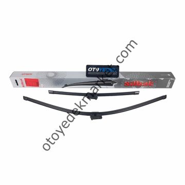 Peugeot 208 (2012-2019) Ön Cam Sİlecek Süpürgesi Takımı (Silbak)