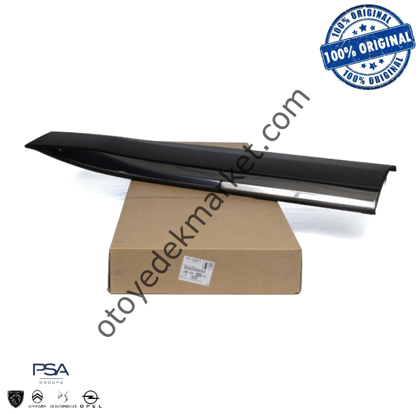 Peugeot 5008 (2017-2023) Sol Ön Kapı Alt Koruma Plastik Çıtası (Orijinal)