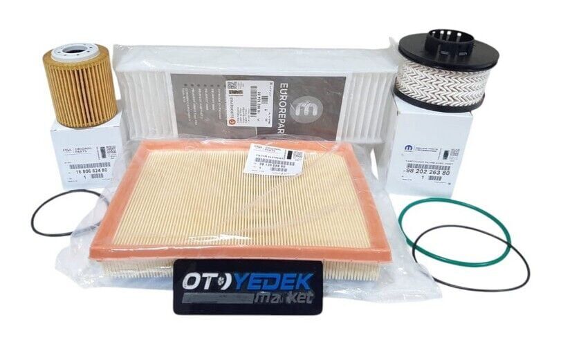 Peugeot 508 (2019-2024) 1.5 Blue Hdi Filtre Seti (Orijinal)