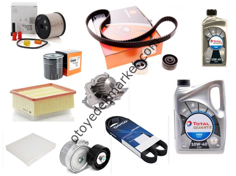 Citroen Berlingo (2003-2008) 2.0 HDI Dizel Ağır Bakım Seti (ORJİNAL)