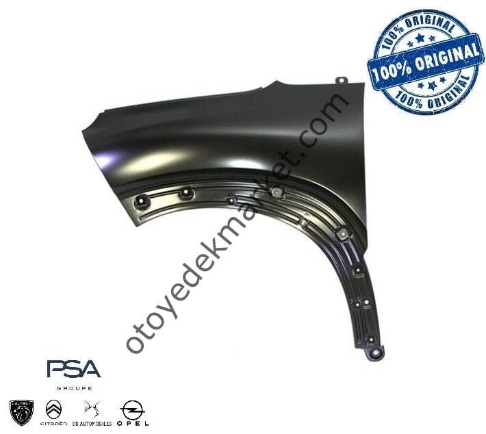 Citroen C3 Aircross (2017-2024) Sol Ön Çamurluk (Orijinal)