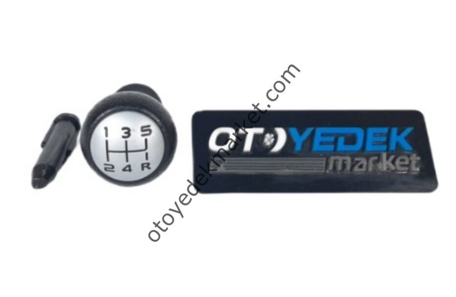 Citroen C3 Vites Topuzu Deri ve Mat Metal Görünümlü (İthal)