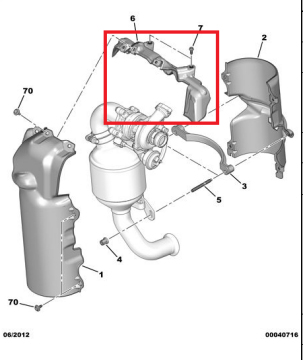 PEUGEOT 206 1,4 HDI EGZOS ISI KALKAN SETİ (İTHAL)