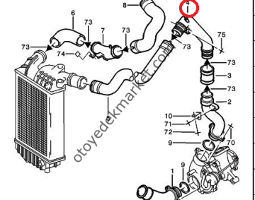BOXER 2,5 TURBO BORUSU (ORJİNAL)