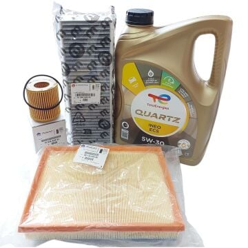 Peugeot 3008 (2018-2024) 1.5 BlueHdi Mazot Filtresiz Filtre Bakım Seti Ve 5w30 Motor Yağ (Orijinal)