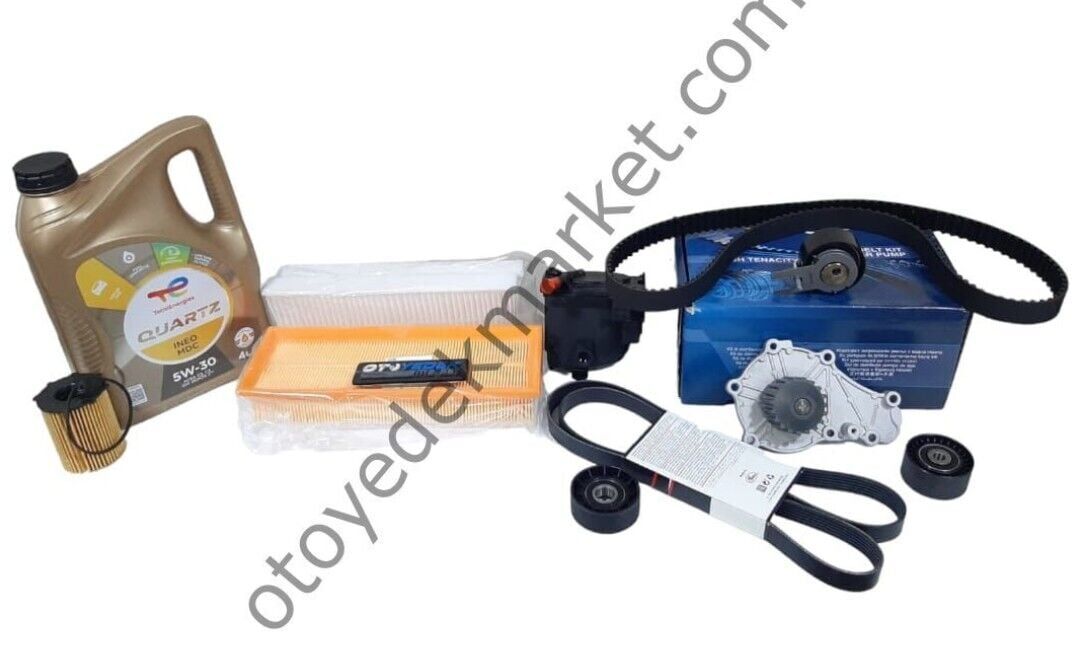 PEUGEOT 206 (2003-2011) 1.4 Dizel Ağır Bakım Seti (Dayco)