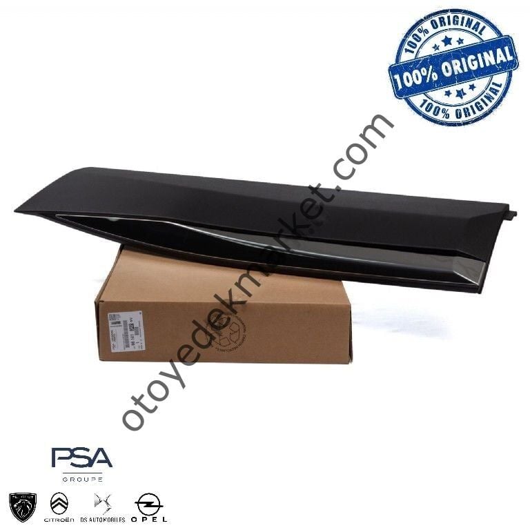 Peugeot 5008 (2017-2023) Sol Arka Kapı Alt Koruma Plastik Çıtası (Orijinal)