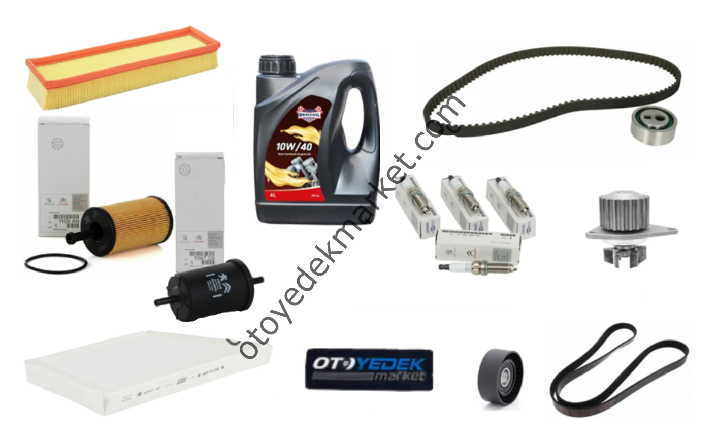 Peugeot 206 (2006-2012) 1.4 16V Benzinli Ağır Bakım Seti (Dayco)
