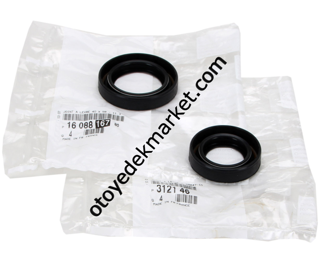 Peugeot 308 (2022-2025) 1.2 Benzinli Sağ ve Sol Aks Keçesi Takımı (Orijinal)