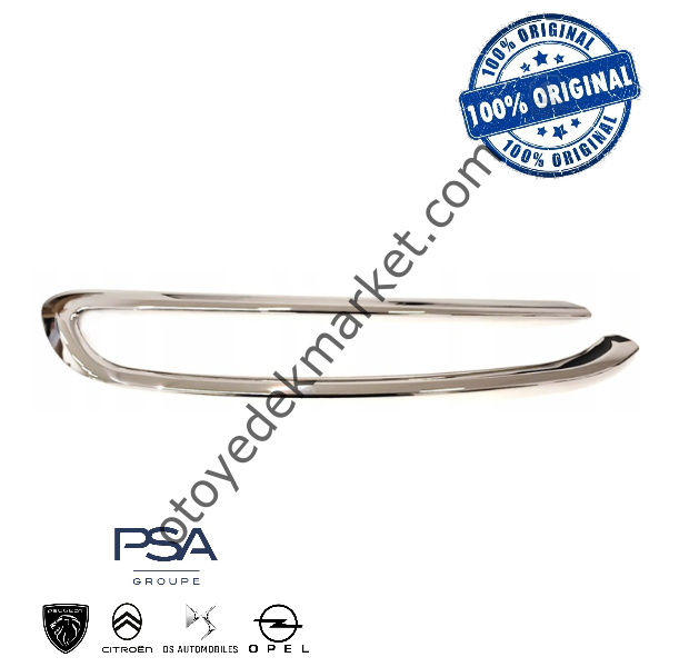 Citroen C3 Aircross (2017-2021) Sağ Ön Sinyal Krom Çerçevesi (Orijinal)