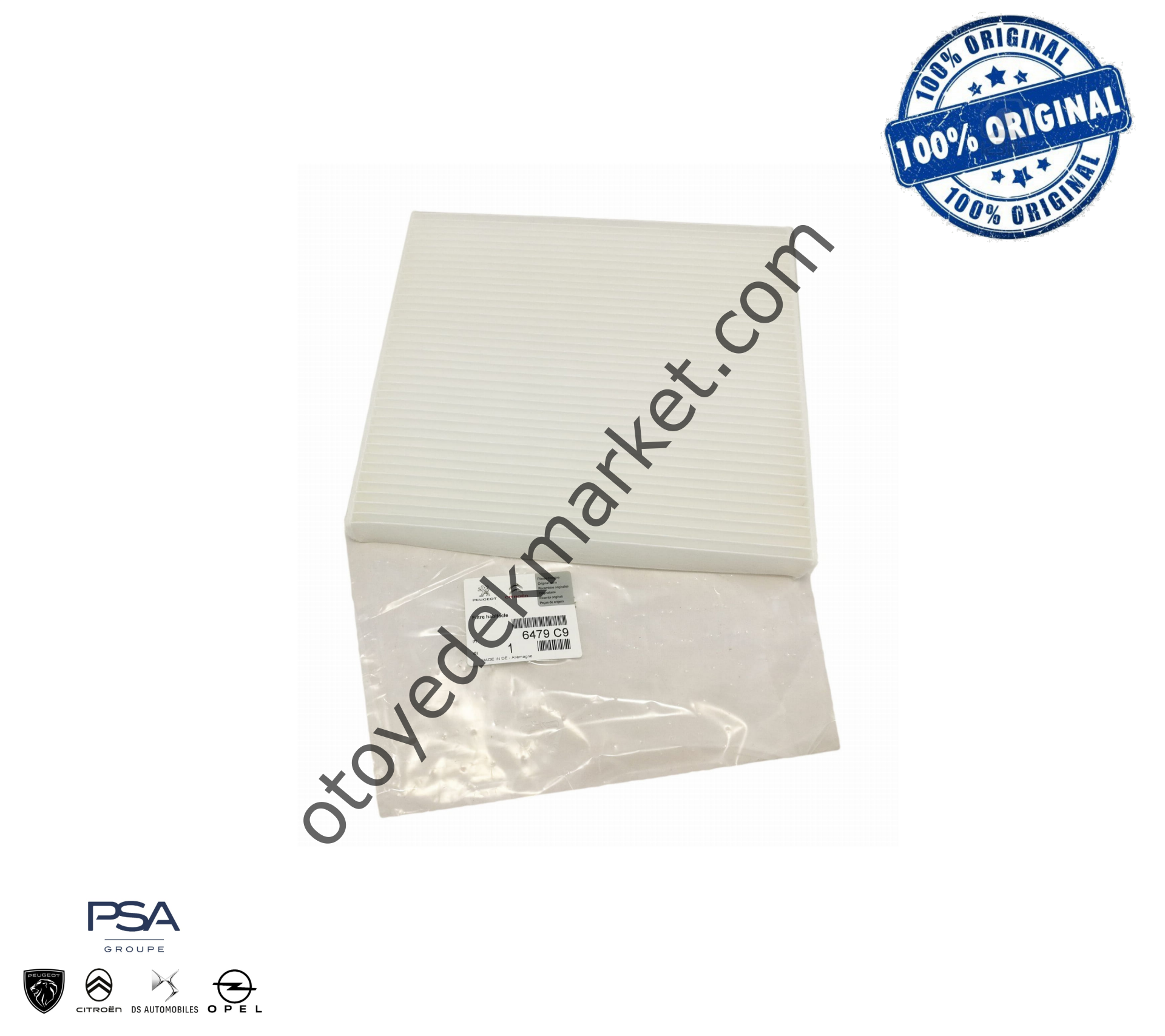 Citroen Jumper (2007-2023) Polen Filtresi (Orijinal Eurorepar)