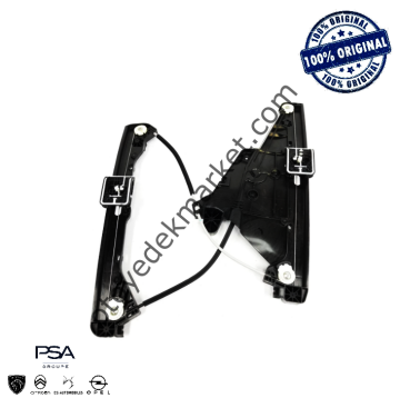 Peugeot 208 (2020-2023) Sol Ön Cam Kriko Mekanizma Motoru (Orijinal)