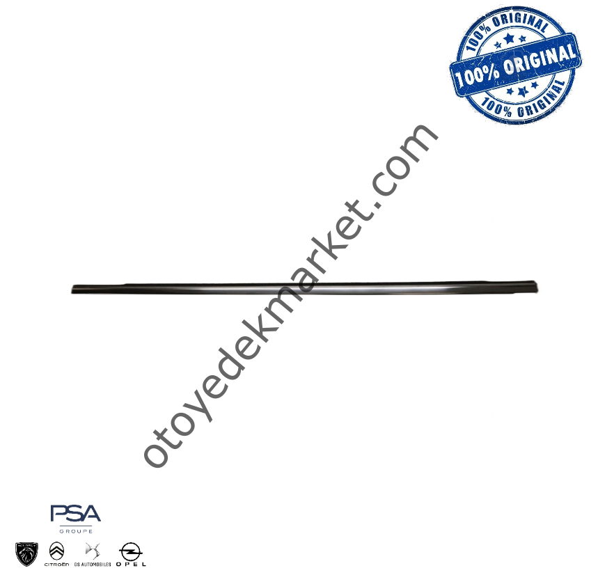Peugeot 5008 (2017-2023) Sağ Arka Kapı Camı Dış Sıyırıcı Fitili (Orijinal)