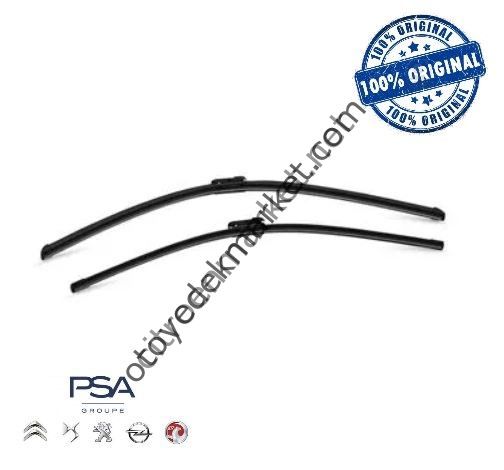 Peugeot 308 (2008-2013) Ön Cam Silecek Süpürgesi Takımı (Orijinal)