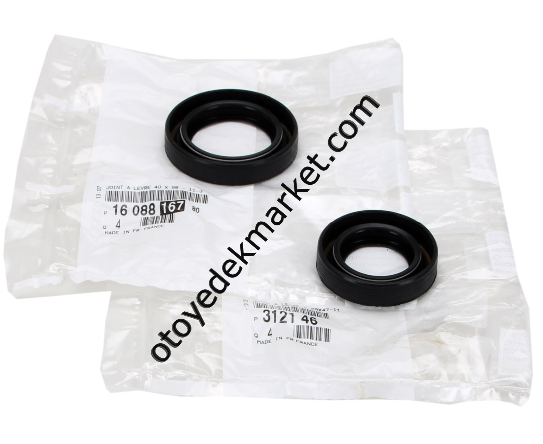 Citroen C4 (2021-2024) 1.2 Benzinli Sağ ve Sol Aks Keçesi Takımı (Orijinal)