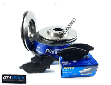 Citroen Saxo (1994-2001) 1.6 Ön FREN BALATA +DİSK TAKIMI (AYD)