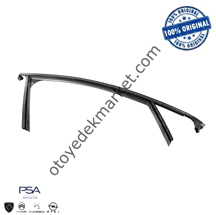 Peugeot 208 (2020-2023) Sağ Ön Cam Çerçeve Oluk Lastik Fitili (Orijinal)