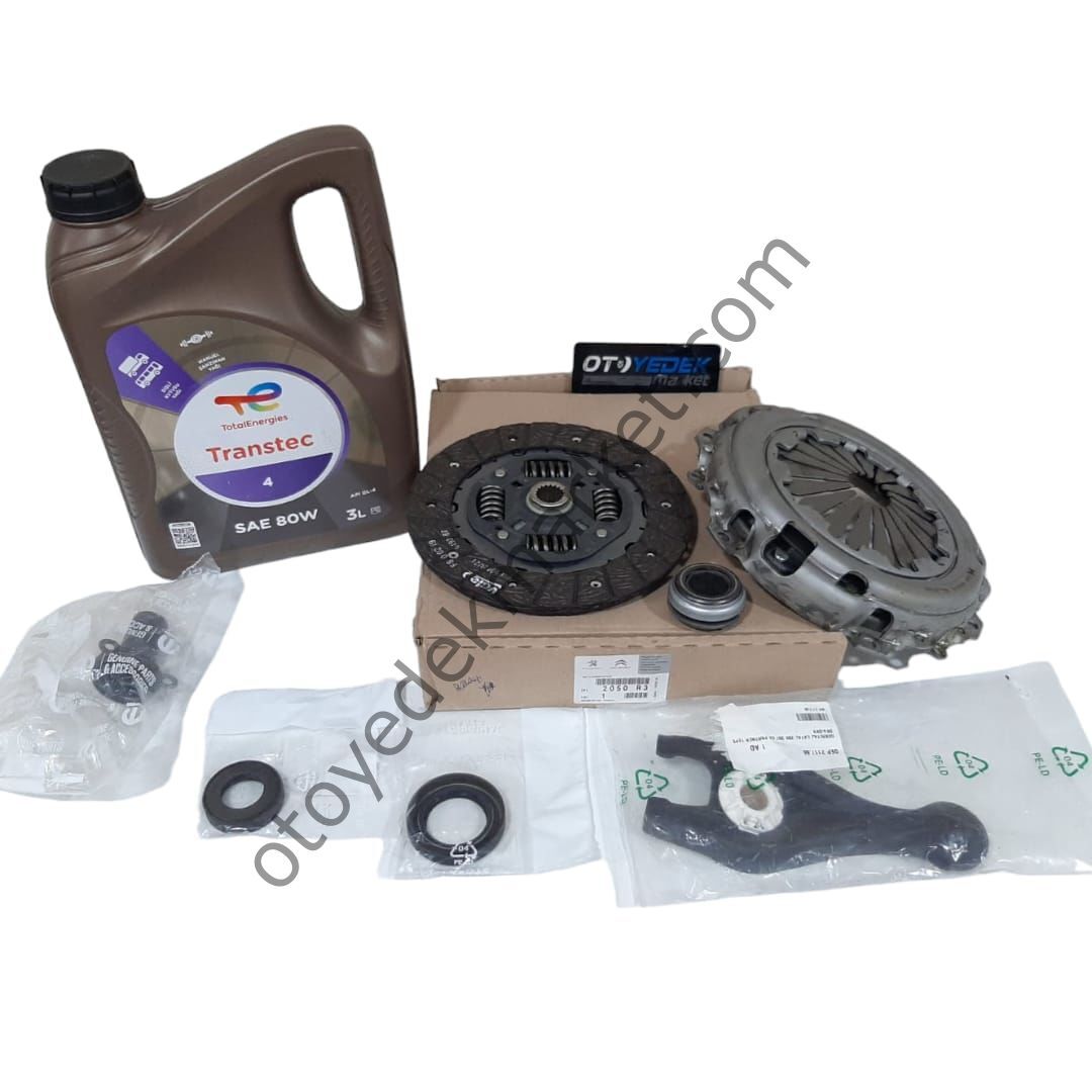 Peugeot 307 (2001-2009) 1.6 Benzinli Debriyaj Seti (Yağ Keçe Çatal) (Orijinal)