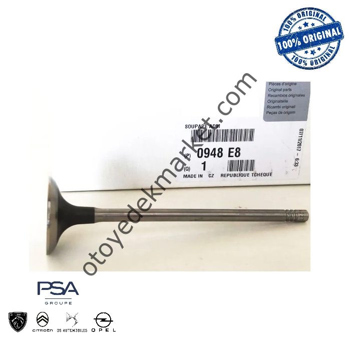 Peugeot Rcz (2010-2015) 1.6 156 Hp Emme Subabı (Orijinal)